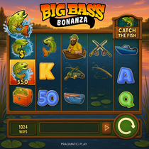 ICE Casino - Big Bass Bonanza Slot Game
