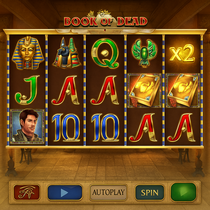 ICE Casino - Book of Dead Slot Game