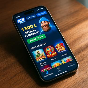 ICE Casino - Mobile Platform Screenshot - Responsive Design